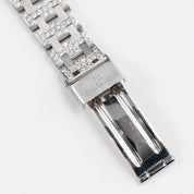 Audemars Piguet Royal Oak 6007BC 'Ladies' White Gold Black Diamond Dial Diamond Bezel and Bracelet Quartz (1981)