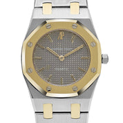 Audemars Piguet Royal Oak 6007SA 'Ladies' Stainless Steel Yellow Gold Grey Dial