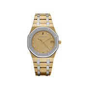 Audemars Piguet Royal Oak 6023AC Yellow Gold White Gold Diamond Dial Quartz