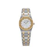 Audemars Piguet Royal Oak 66347SA Vintage 'Ladies' Stainless Steel Yellow Gold Mother of Pearl Diamond Dial Quartz (1997)