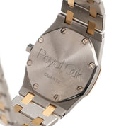 Audemars Piguet Royal Oak 66347SA Vintage 'Ladies' Stainless Steel Yellow Gold Mother of Pearl Diamond Dial Quartz (1997)