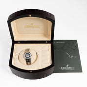 Audemars Piguet Royal Oak 67371BC/093 'Ladies' White Gold Blue Mother of Pearl Diamond Dial Diamond Bezel Quartz (2002)
