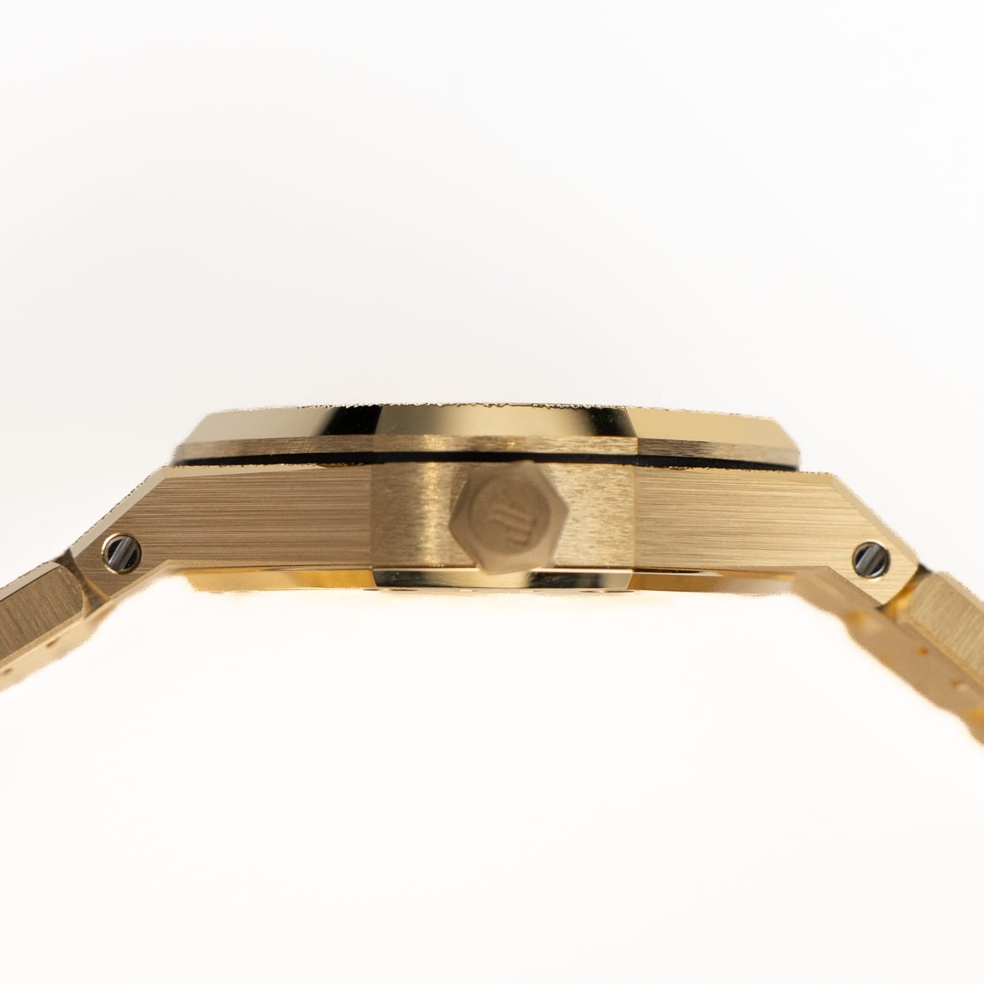 Audemars Piguet Royal Oak 67630BA.GG.1312BA.01 'Mini' Frosted Yellow Gold Quartz (2026)