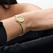 Audemars Piguet Royal Oak 67630BA.GG.1312BA.01 'Mini' Frosted Yellow Gold Quartz (2026)