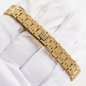 Audemars Piguet Royal Oak 67630BA.GG.1312BA.01 'Mini' Frosted Yellow Gold Quartz (2026)