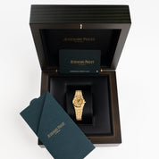 Audemars Piguet Royal Oak 67630BA.GG.1312BA.01 'Mini' Frosted Yellow Gold Quartz (2026)