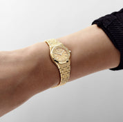 Audemars Piguet Royal Oak 67630BA.GG.1312BA.01 'Mini' Frosted Yellow Gold Quartz (2026)