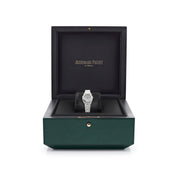 Audemars Piguet Royal Oak 67630BC.GG.1312BC.01-B 'Mini' Frosted White Gold Grey Dial (2024)