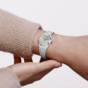 Audemars Piguet Royal Oak 67630BC.GG.1312BC.01-B 'Mini' Frosted White Gold Quartz (2025)