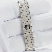 Audemars Piguet Royal Oak 67630BC.GG.1312BC.01-B 'Mini' Frosted White Gold Quartz (2026)