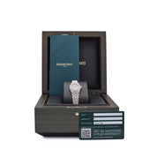 Audemars Piguet Royal Oak 67630BC.GG.1312BC.01-B 'Mini' Frosted White Gold Quartz (2026)