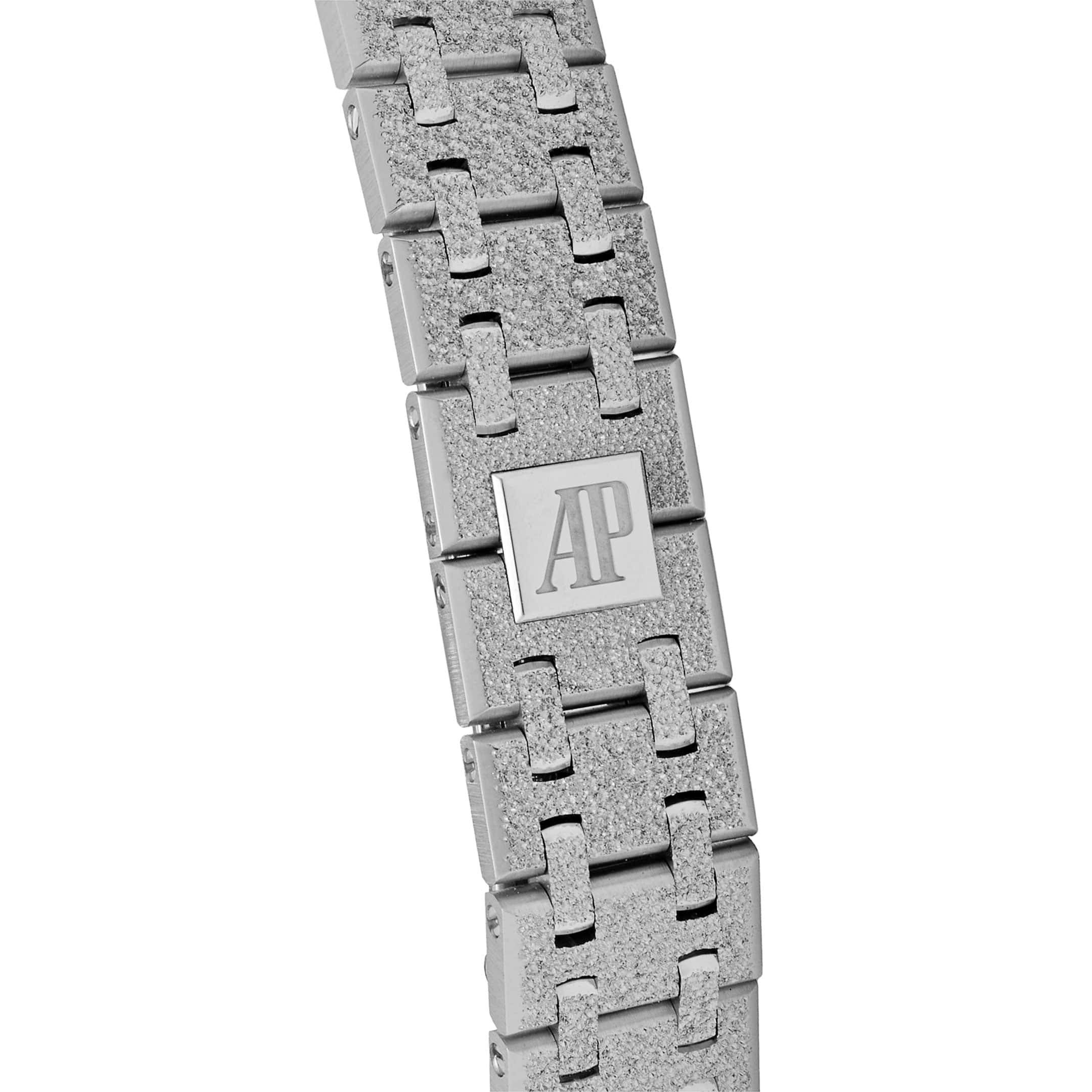 Audemars Piguet Royal Oak 67630BC.GG.1312BC.01-B 'Mini' Frosted White Gold Quartz (2026)