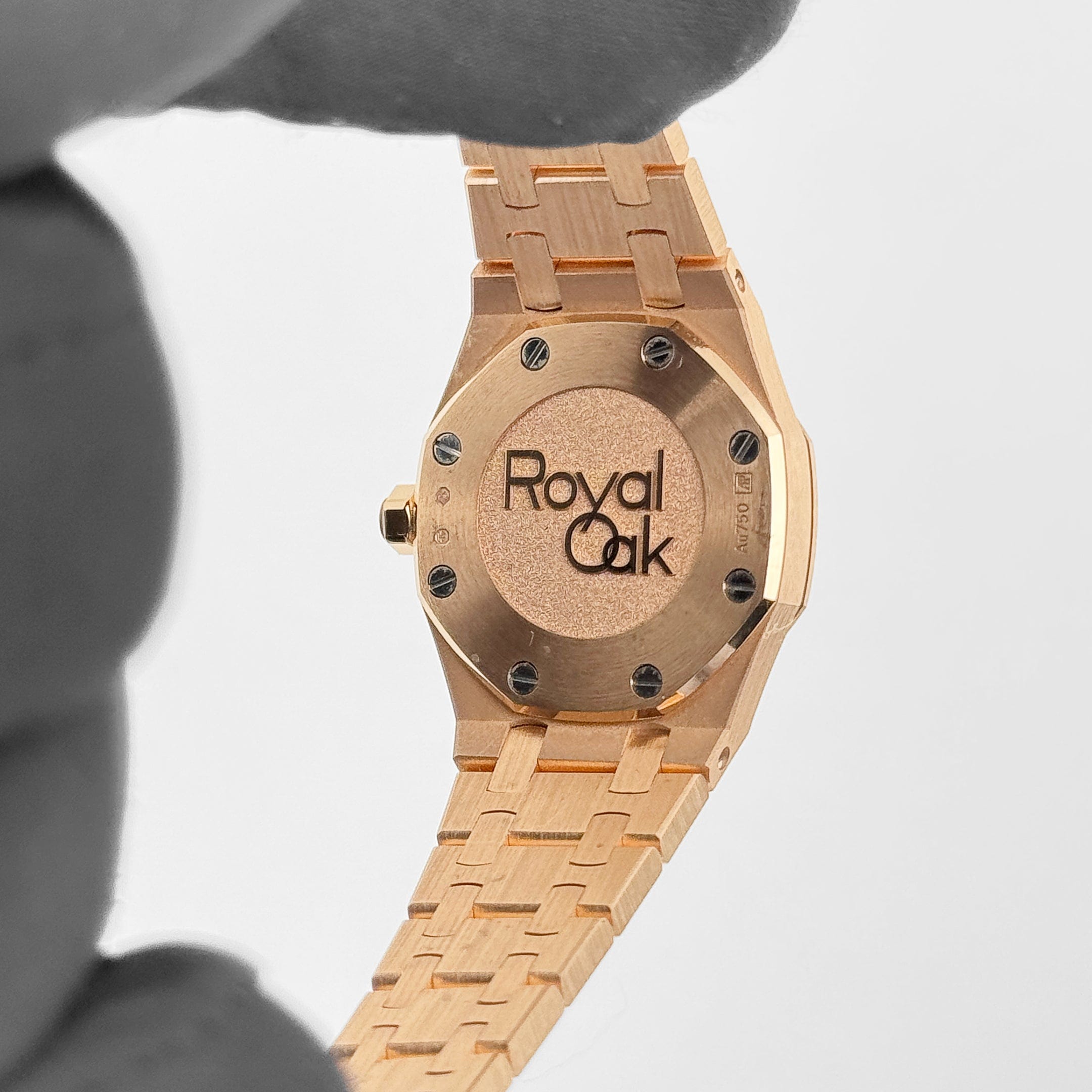 Audemars Piguet Royal Oak 67630OR.GG.1312OR.01 'Mini' Frosted Rose Gold Quartz (2024)