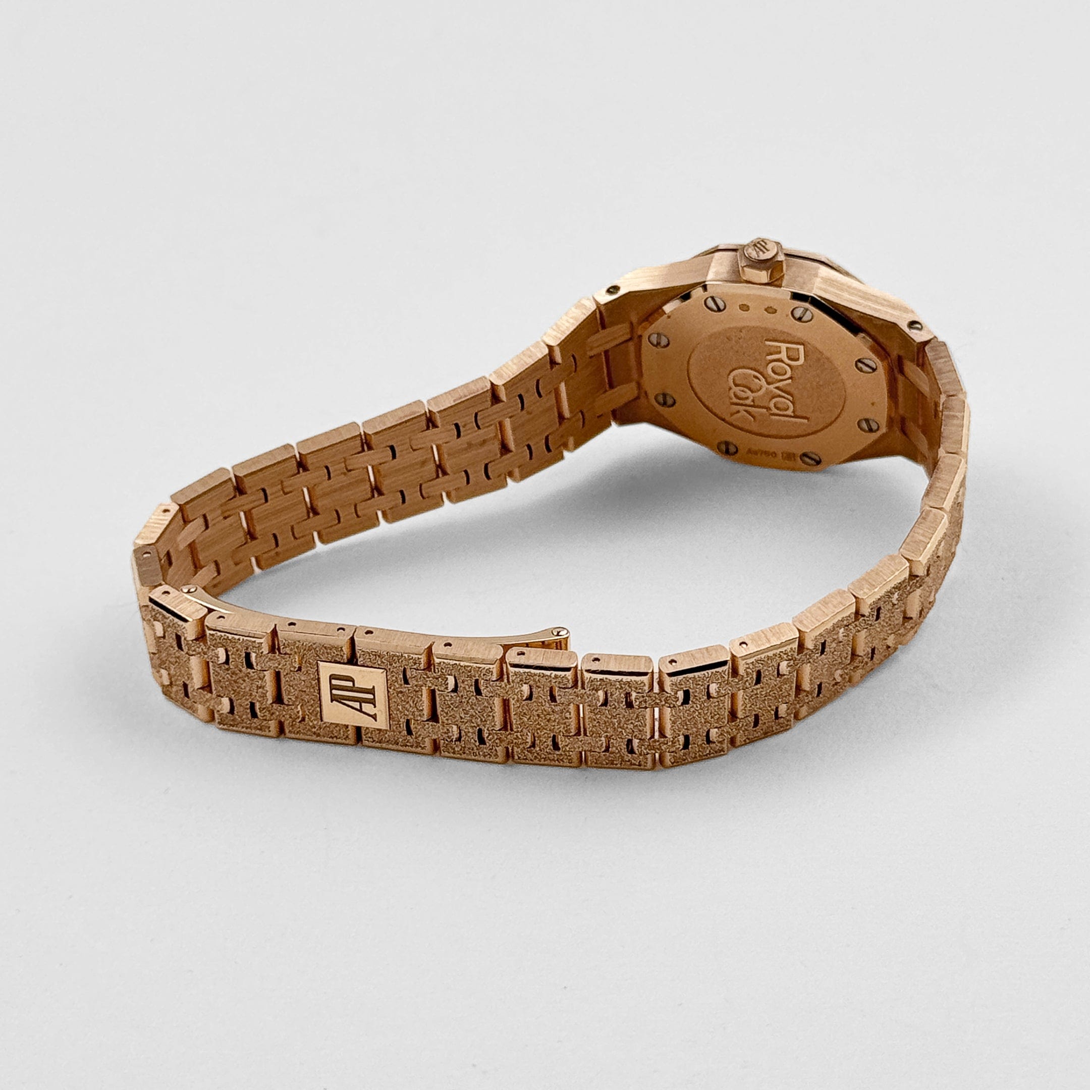Audemars Piguet Royal Oak 67630OR.GG.1312OR.01 'Mini' Frosted Rose Gold Quartz (2024)