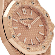 Audemars Piguet Royal Oak 67630OR.GG.1312OR.01 'Mini' Frosted Rose Gold Quartz (2024)