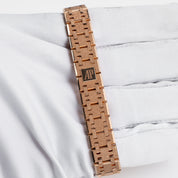 Audemars Piguet Royal Oak 67630OR.GG.1312OR.01 'Mini' Frosted Rose Gold Quartz (2025)