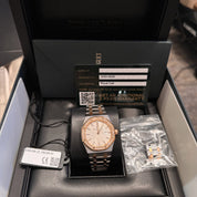 Audemars Piguet Royal Oak 67651SR.ZZ.1261SR.01 'Ladies' Rose Gold Stainless Steel Silver-Toned Dial Diamond Bezel Quartz (2020)
