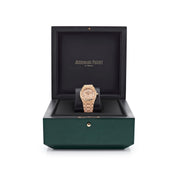 Audemars Piguet Royal Oak 67653OR.GG.1263OR.02  Frosted Rose Gold Quartz Ladies