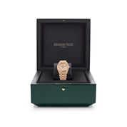 Audemars Piguet Royal Oak 67653OR.GG.1263OR.02  Frosted Rose Gold Quartz Ladies