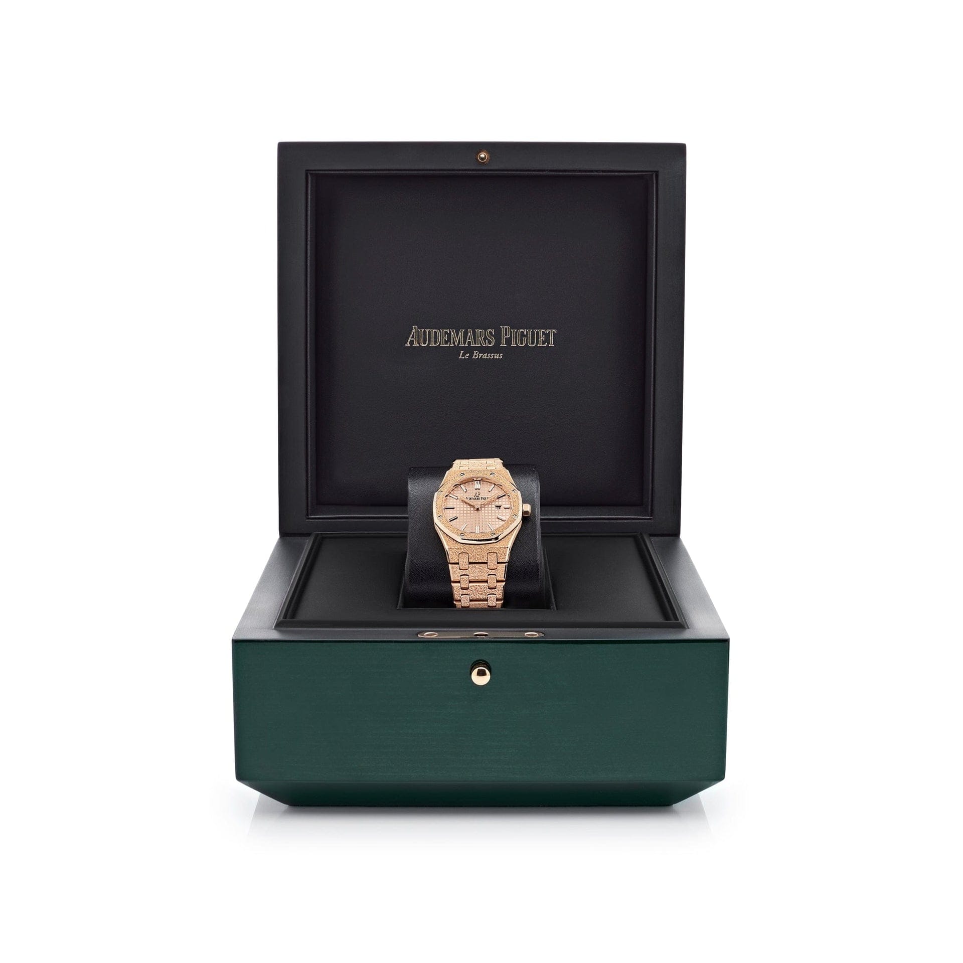 Audemars Piguet Royal Oak 67653OR.GG.1263OR.02  Frosted Rose Gold Quartz Ladies