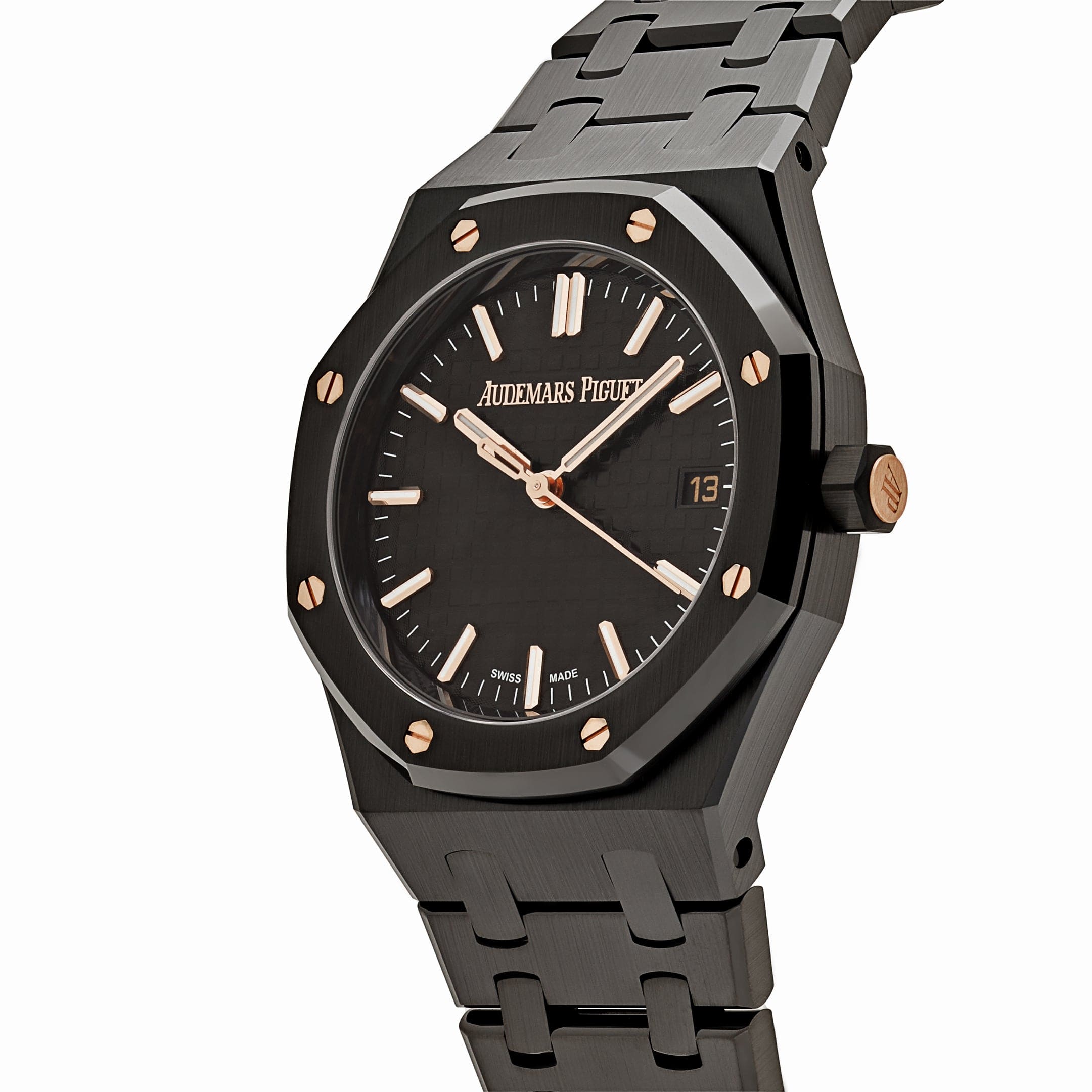 Audemars Piguet Royal Oak 77350CE.OO.1266CE.01 Black Ceramic Black Dial