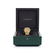 Audemars Piguet Royal Oak 77450BA.GG.1361BA.01 Frosted Yellow Gold Crystal Sand Dial (2024)