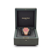 Audemars Piguet Royal Oak 77450OR.OO.1361OR.01 'Ladies' Rose Gold Pink Dial (2025)