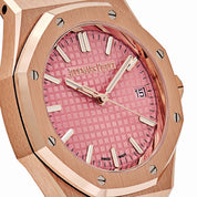 Audemars Piguet Royal Oak 77450OR.OO.1361OR.01 'Ladies' Rose Gold Pink Dial (2025)