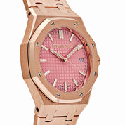 Audemars Piguet Royal Oak 77450OR.OO.1361OR.01 'Ladies' Rose Gold Pink Dial (2025)
