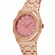 Audemars Piguet Royal Oak 77450OR.OO.1361OR.01 'Ladies' Rose Gold Pink Dial (2025)