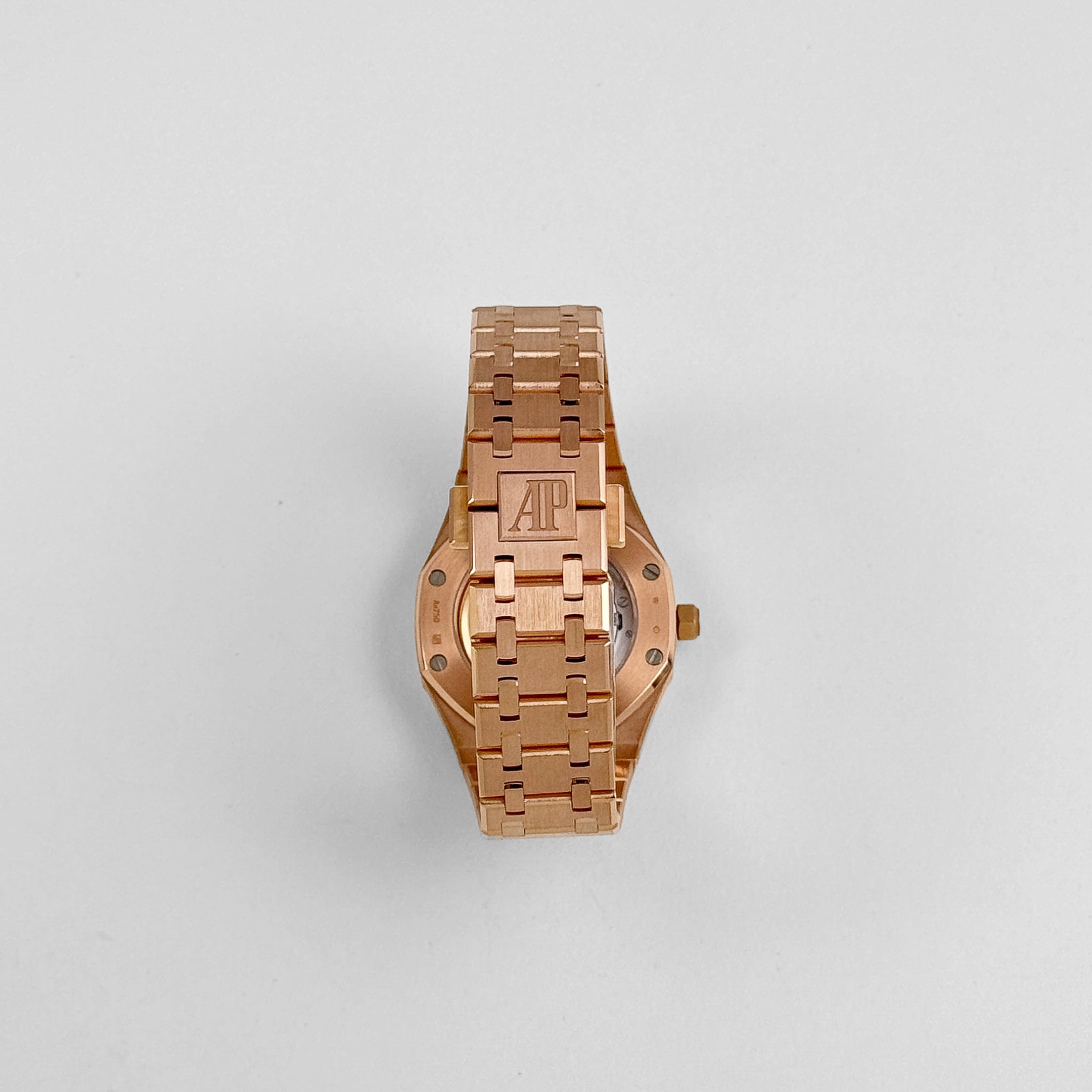 Audemars Piguet Royal Oak 77451OR.ZZ.1361OR.03 'Ladies' Rose Gold Silver Dial Diamond Bezel (2024)