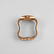 Audemars Piguet Royal Oak 77451OR.ZZ.1361OR.03 'Ladies' Rose Gold Silver Dial Diamond Bezel (2024)