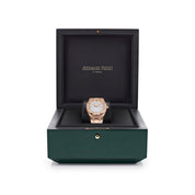 Audemars Piguet Royal Oak 77451OR.ZZ.1361OR.03 'Ladies' Rose Gold Silver Dial Diamond Bezel (2024)