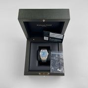 Audemars Piguet Royal Oak 77451ST.ZZ.1361ST.03 'Ladies' Selfwinding Stainless Steel Blue Dial Diamond Bezel (2024)