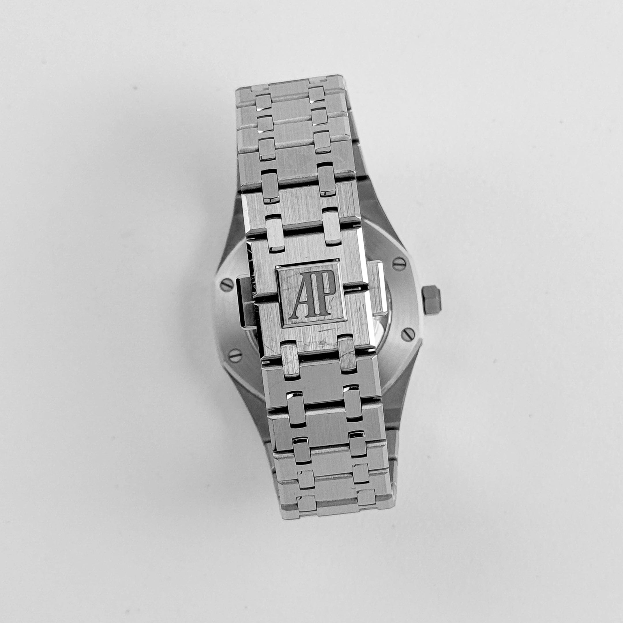 Audemars Piguet Royal Oak 77451ST.ZZ.1361ST.03 'Ladies' Selfwinding Stainless Steel Blue Dial Diamond Bezel (2024)