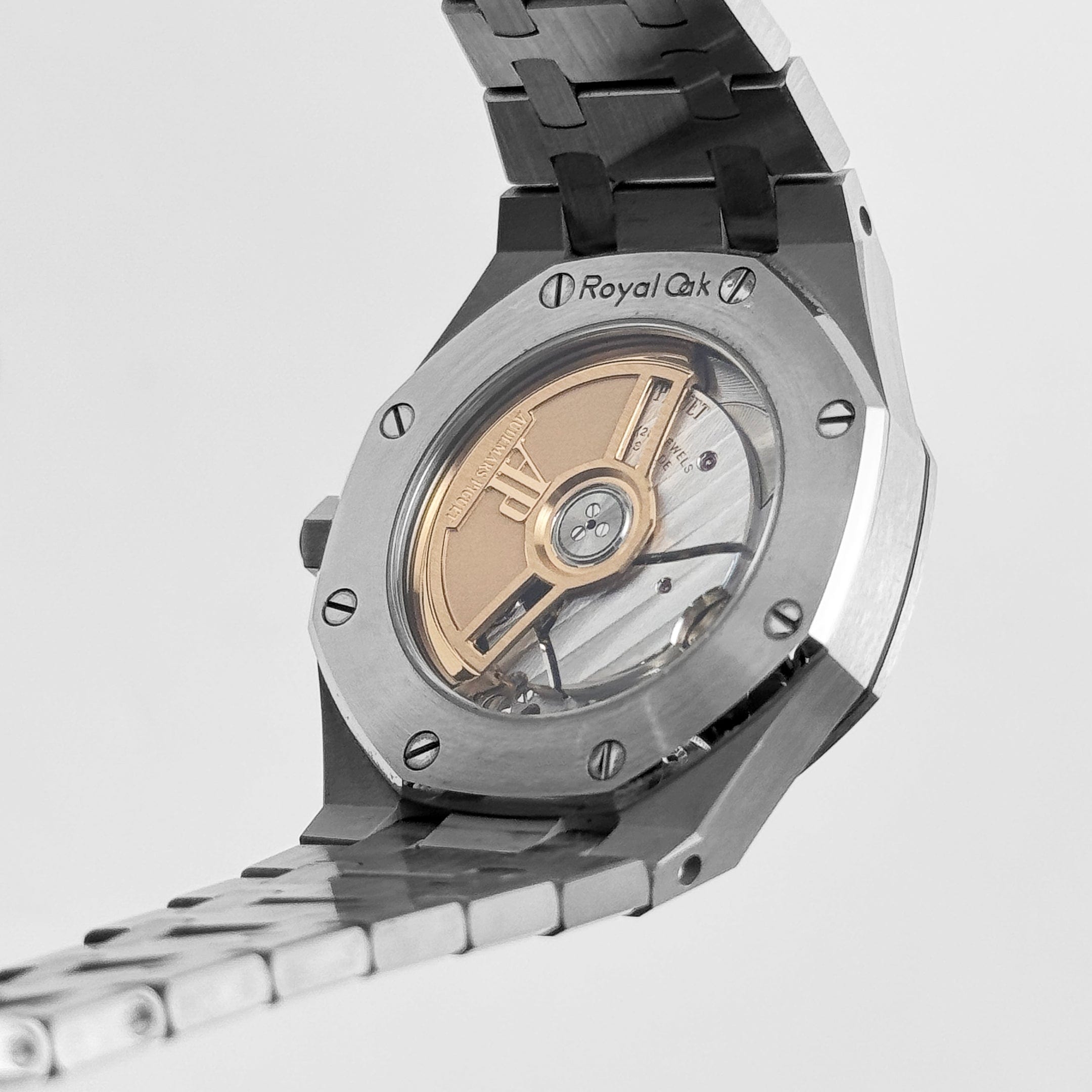 Audemars Piguet Royal Oak 77451ST.ZZ.1361ST.03 'Ladies' Selfwinding Stainless Steel Blue Dial Diamond Bezel (2024)