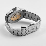 Audemars Piguet Royal Oak 77451ST.ZZ.1361ST.03 'Ladies' Selfwinding Stainless Steel Blue Dial Diamond Bezel (2024)
