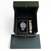 Audemars Piguet Royal Oak Offshore 26231OR.ZZ.A085CA.01 Chronograph Rose Gold Blue Dial Diamond Bezel (2024)
