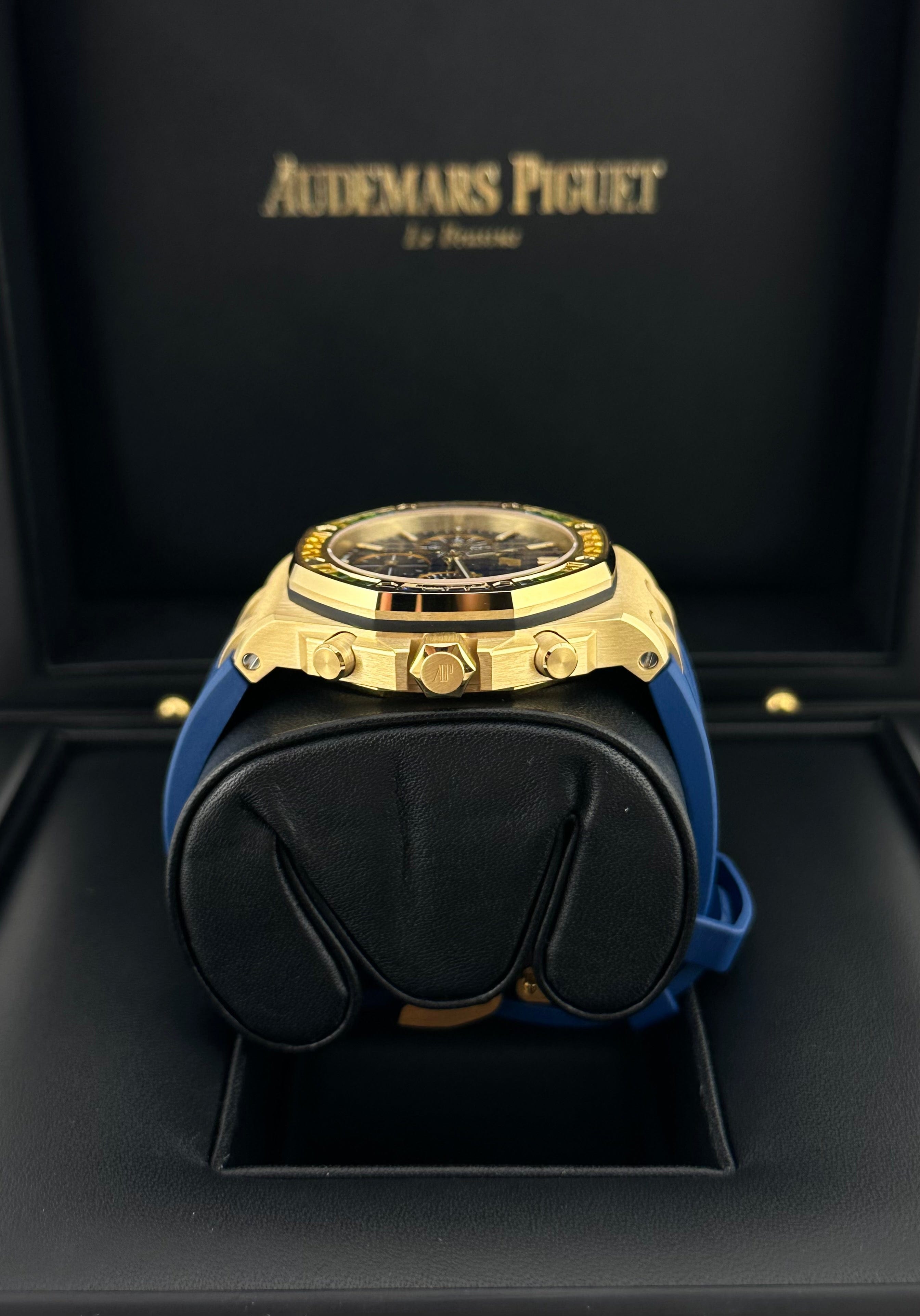 Audemars Piguet Royal Oak Offshore 26236BA.YY.D346CA.01 Yellow Gold Sapphire Dial (2023)