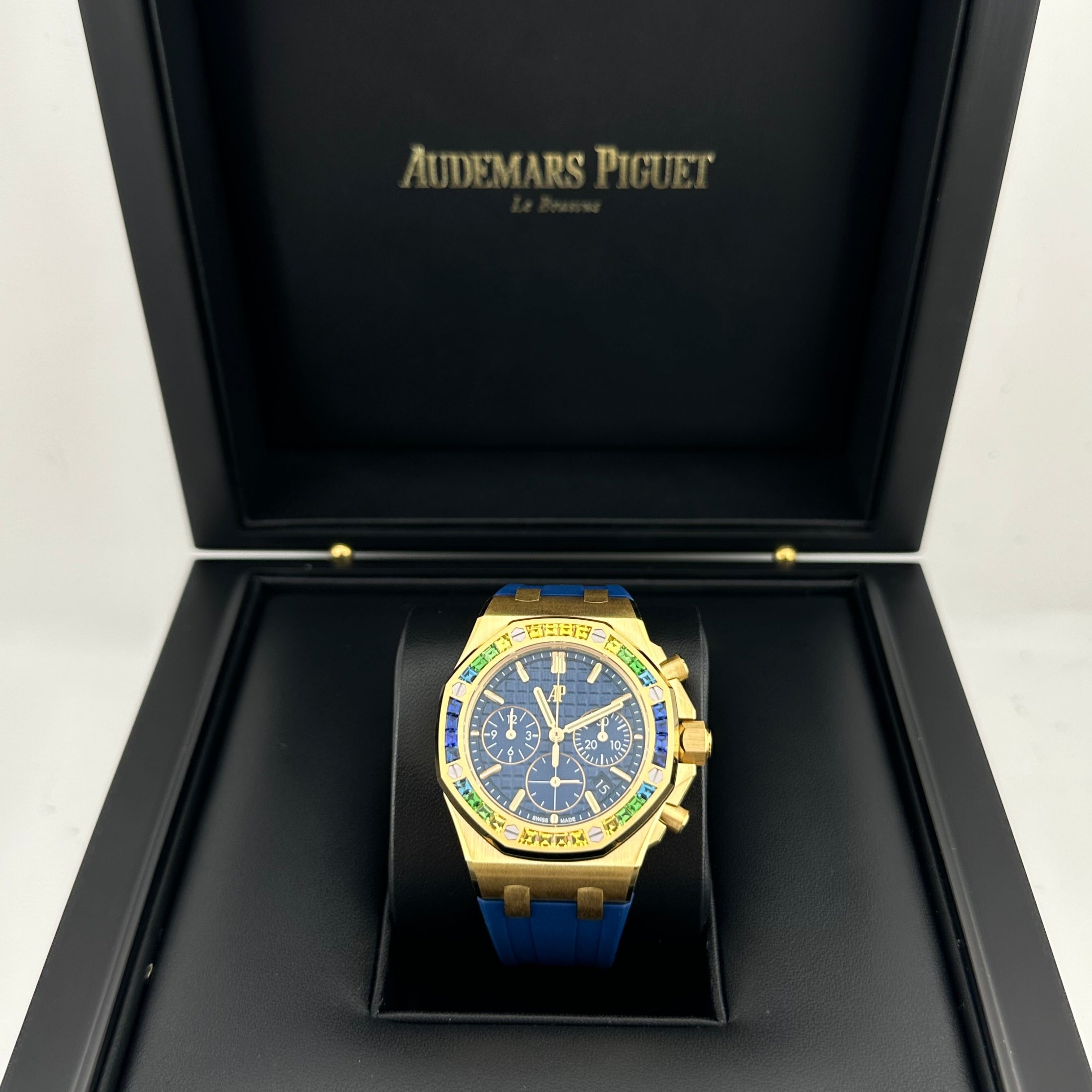 Audemars Piguet Royal Oak Offshore 26236BA.YY.D346CA.01 Yellow Gold Sapphire Dial (2023)