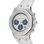 Luxury Watch Audemars Piguet Royal Oak Offshore Lady Steel White Dial Diamond Bezel 26231ST.ZZ.D010CA.01 Wrist Aficionado