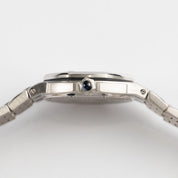 Audemars Piguet Royal Oak Offshore Vintage 67451BC.Z.1108BC.03 'Ladies' White Gold Blue Diamond Dial Diamond Bezel Quartz