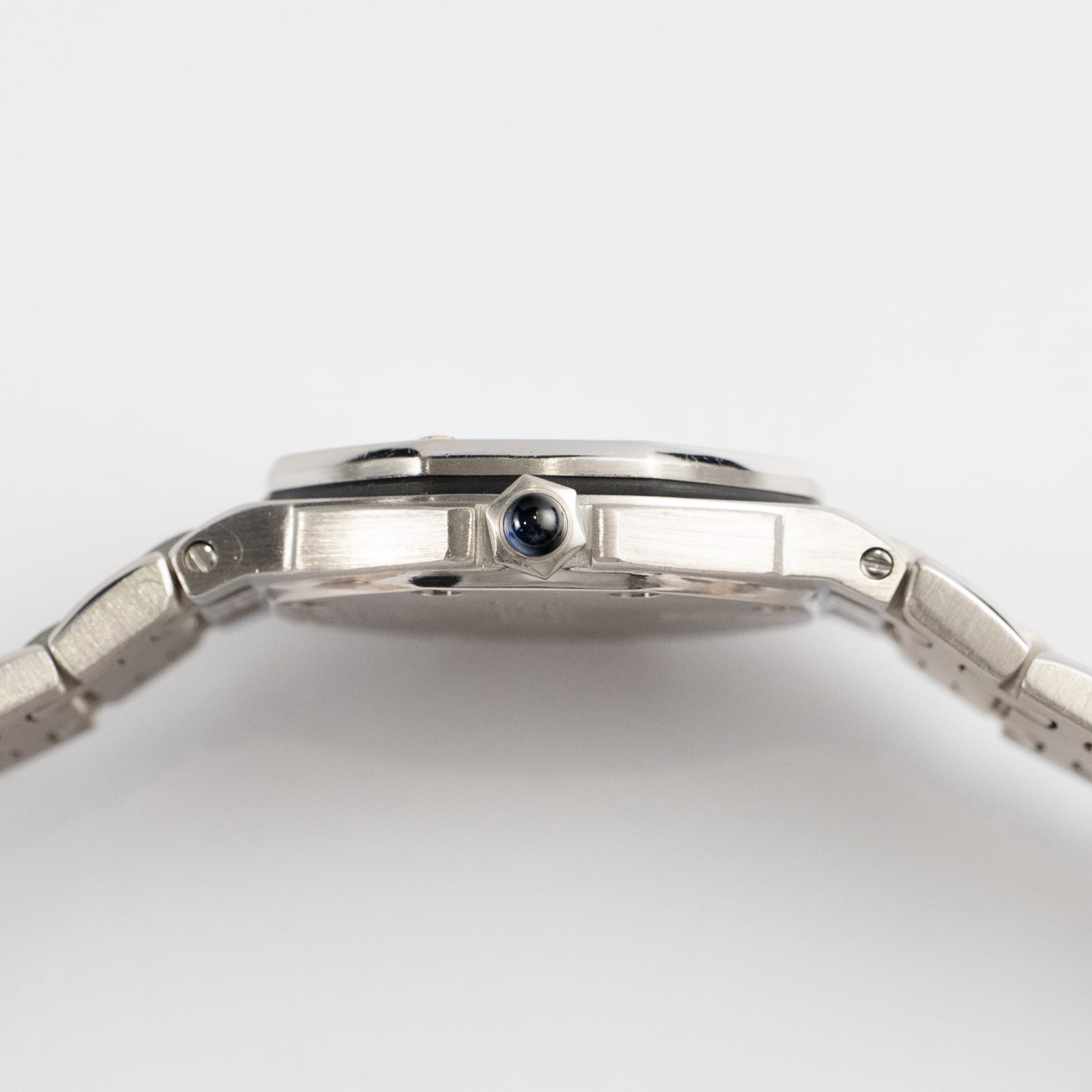 Audemars Piguet Royal Oak Offshore Vintage 67451BC.Z.1108BC.03 'Ladies' White Gold Blue Diamond Dial Diamond Bezel Quartz (2004)