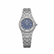 Audemars Piguet Royal Oak Offshore Vintage 67451BC.Z.1108BC.03 'Ladies' White Gold Blue Diamond Dial Diamond Bezel Quartz (2004)