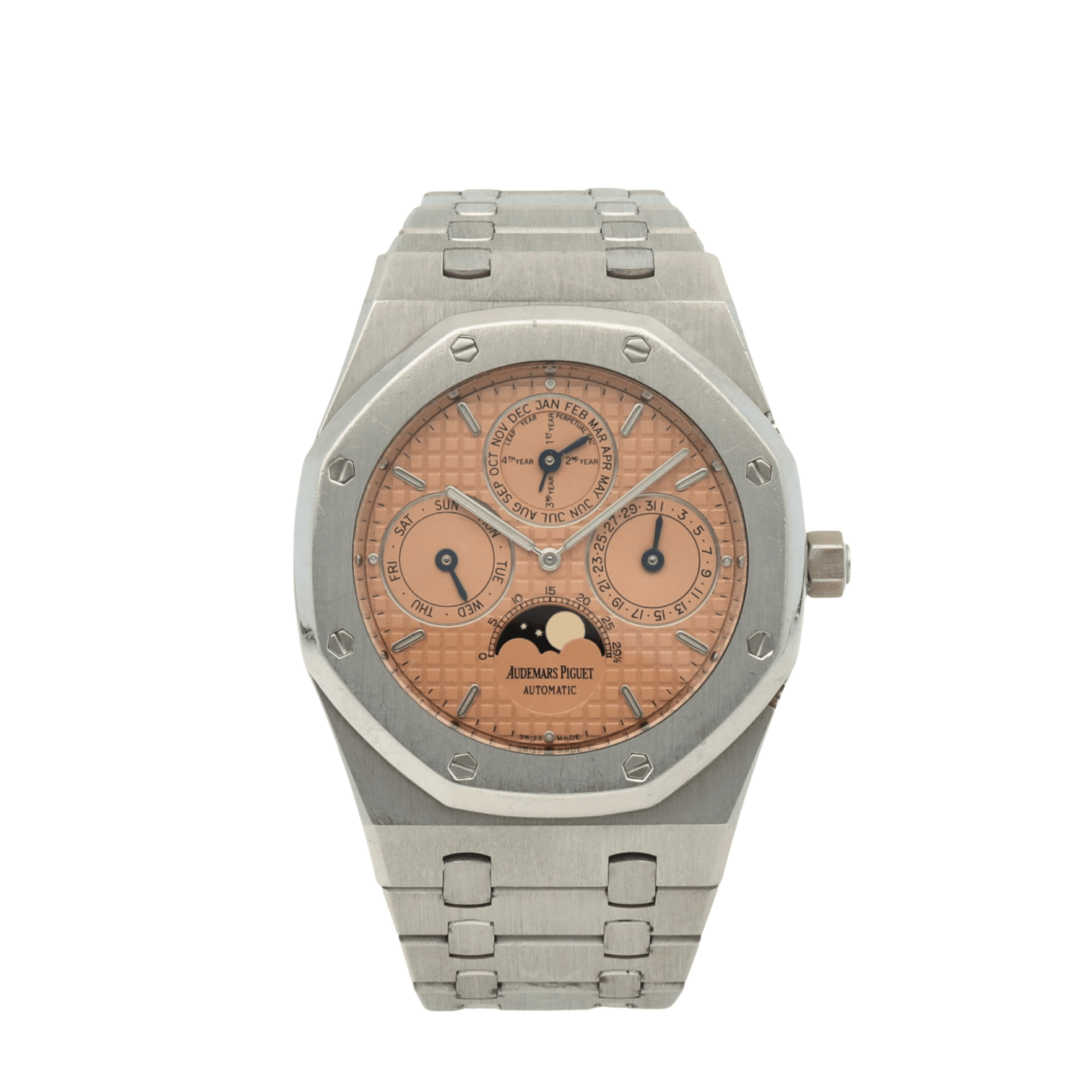 Audemars Piguet Royal Oak Perpetual Calendar 25820PT.OO.0944PT.04 Platinum Salmon Dial (2005)