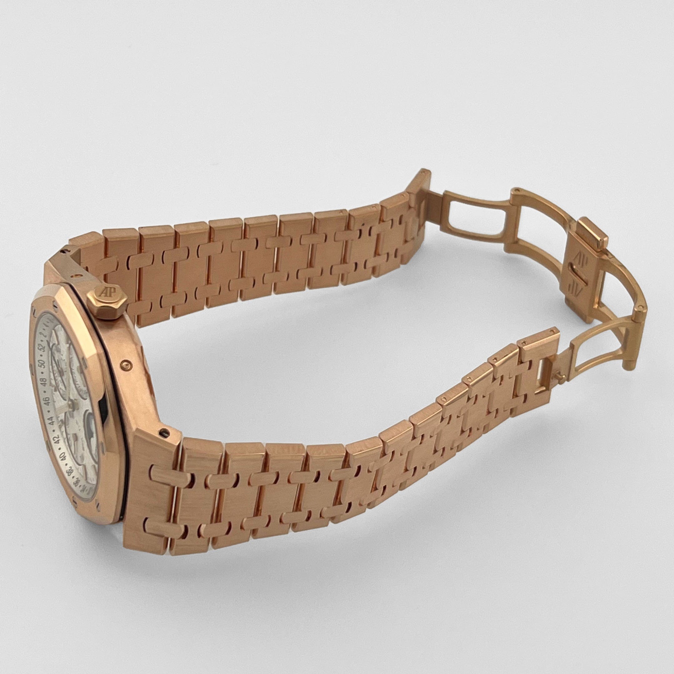 Audemars Piguet Royal Oak Perpetual Calendar 26574OR.OO.1220OR.01 Rose Gold Silver Dial (2021)