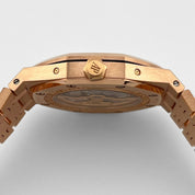 Audemars Piguet Royal Oak Perpetual Calendar 26574OR.OO.1220OR.01 Rose Gold Silver Dial