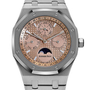 Audemars Piguet Royal Oak Perpetual Calendar 26615TI.OO.1220TI.01 Titanium Salmon Dial Limited Edition of 300