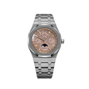 Audemars Piguet Royal Oak Perpetual Calendar 26615TI.OO.1220TI.01 Titanium Salmon Dial Limited Edition of 300