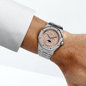 Audemars Piguet Royal Oak Perpetual Calendar 26615TI.OO.1220TI.01 Titanium Salmon Dial Limited Edition of 300 (2021)